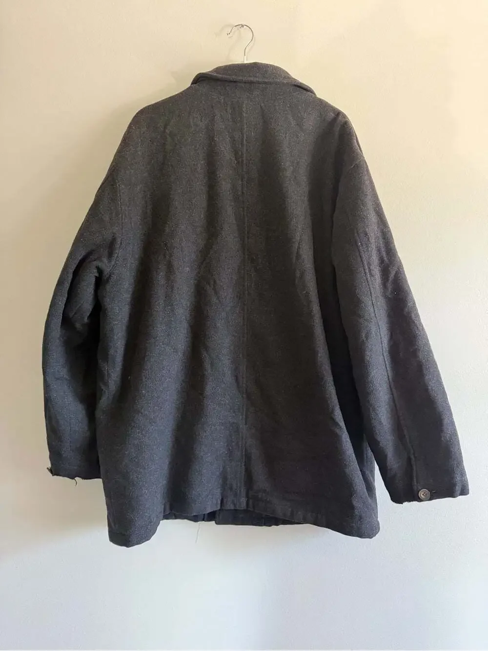 Vintage Woolrich Wool-Blend Chore Coat Jacket Heritage/ Preppy/Winter XL-XXL